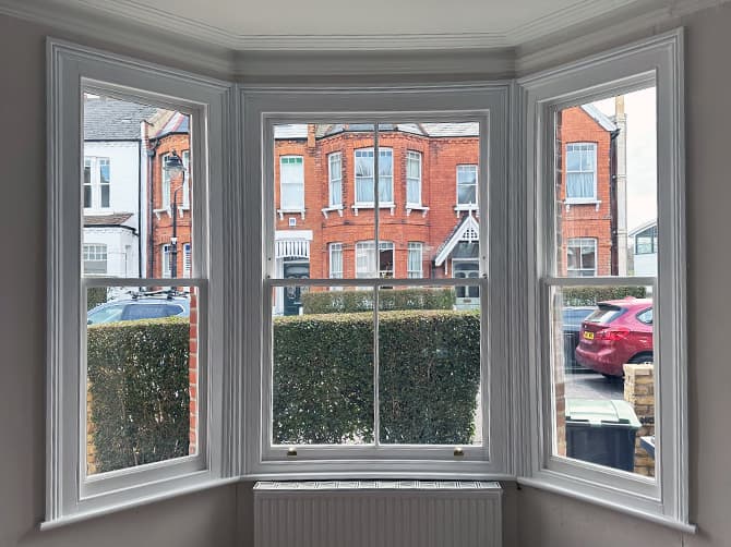 Period sash windows Muswell Hill