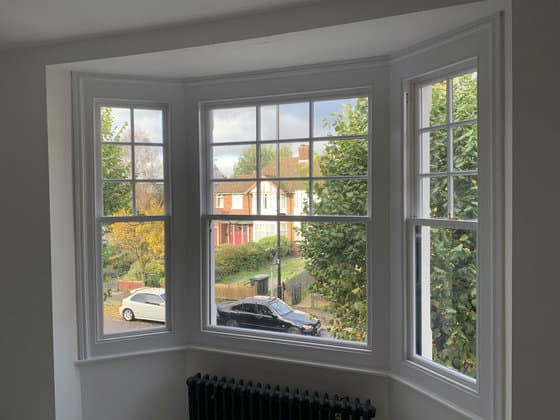 Sash Window Refurbishment Before and After