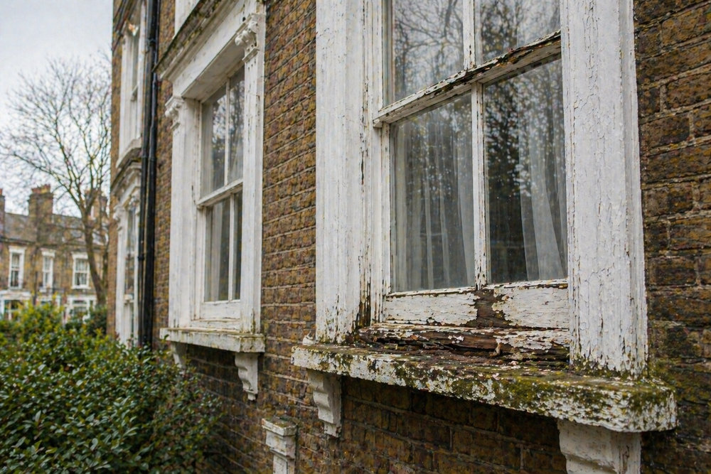 Replacing a traditional timber sash window on a brick London property