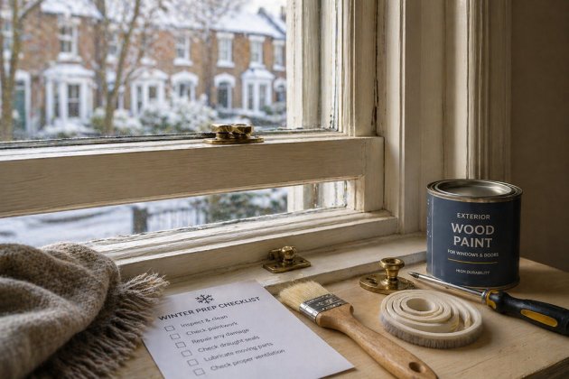 How to Prepare Timber Windows for Winter